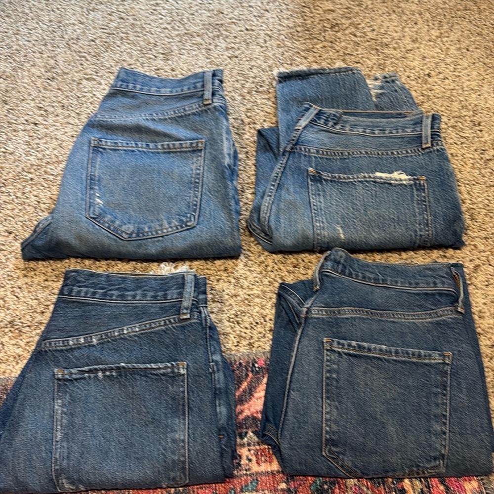 3 pairs of Agolde Jeans Closet sale!!